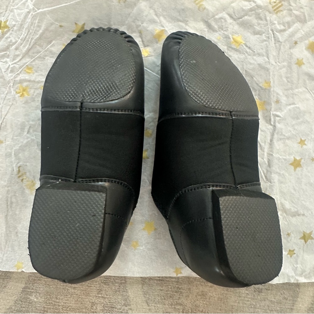 Stelle Jazz / Stage / performance Shoes- black leather slip on - Picture 9 of 16
